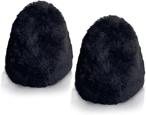 Miniatura 6 de JOUNJIP Juego de funda de búfer de lana doble roja y negra, 100% lana de cordero para pulidora de zapatos, fundas de repuesto, para máquinas