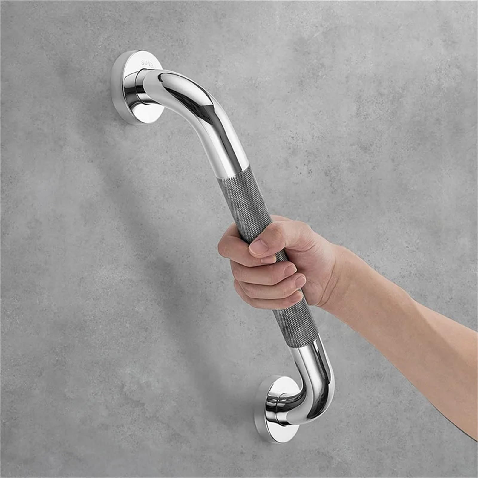 Barras de Apoyo para baños Pasamanos de baño para bañera, Inodoro, 300/400/500 mm, Antideslizante, para Ducha, Soporte de Seguridad, toallero(30cm 2pcs)