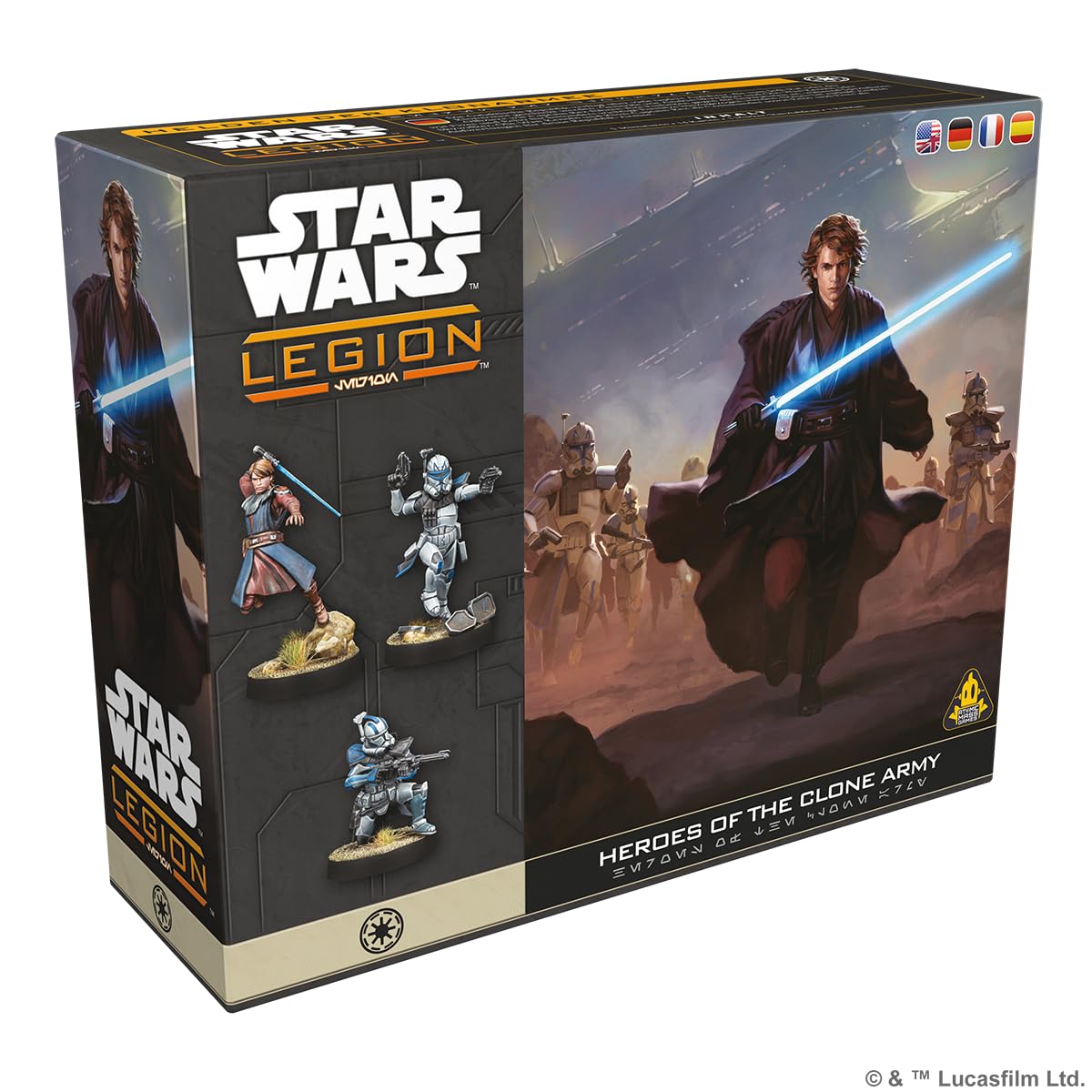 Asmodee Star Wars: Legion Heroes of the 501. Gra miniaturowa Wiek 14+ 2 graczy 90 minut