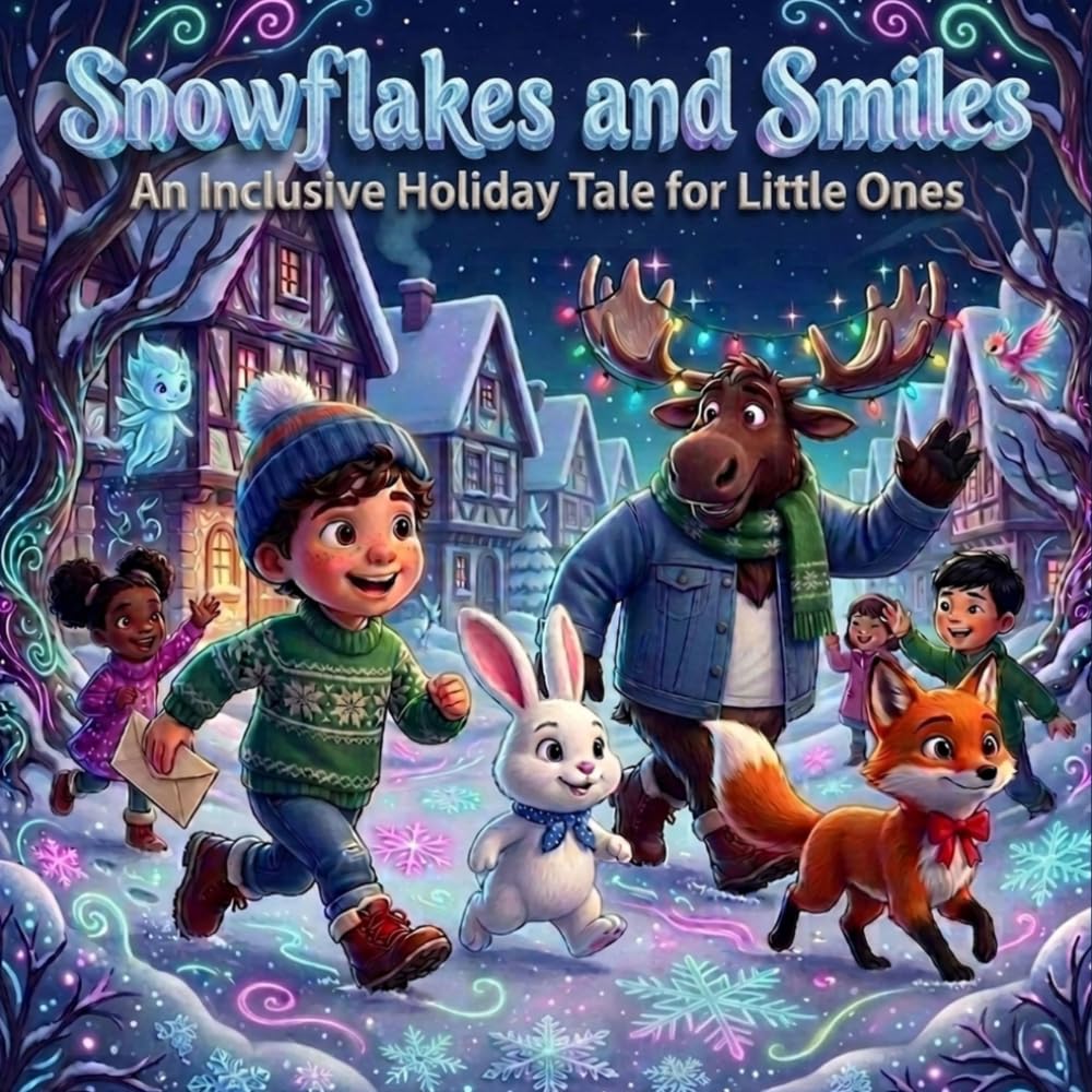 Snowflakes and Smiles: A Heartwarming Holiday Adventure for Kids: Join Noutar the Snowman on an Inclusive Journey of Friendship and Fun