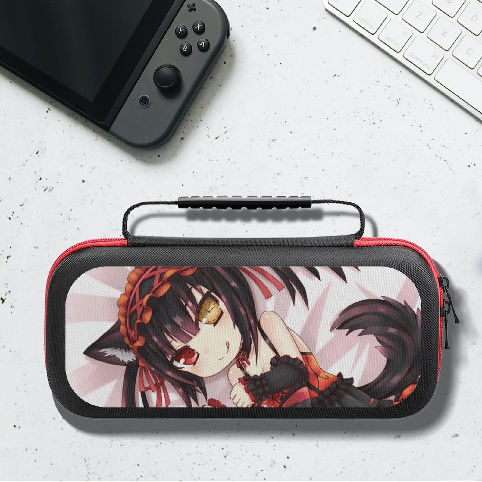 Amazon.co.jp: 時崎狂三 デート・ア・ライブ スイッチケース Switch