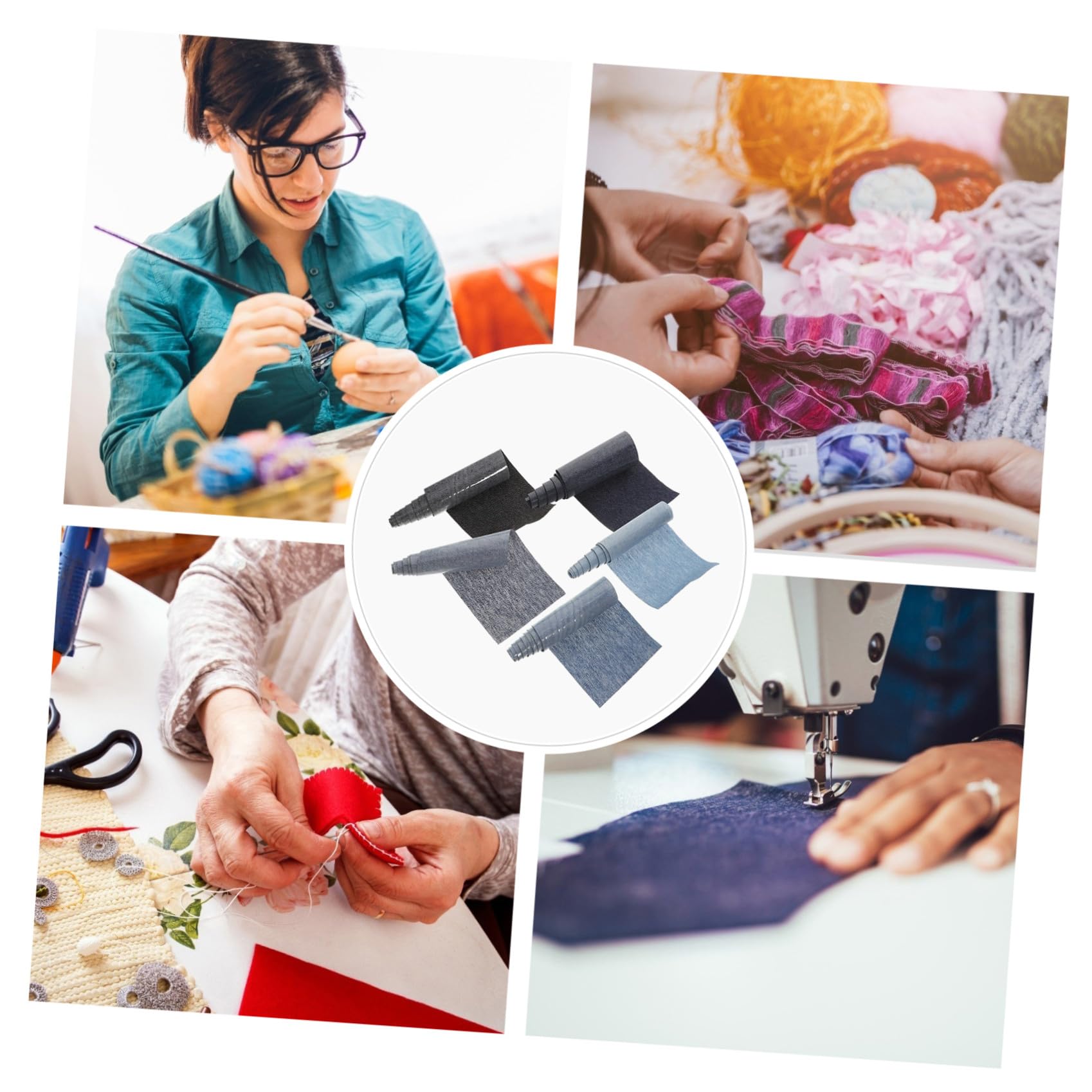 SHINEOFI 25rollen Eisen Applikationen Rechteckige Patches Für Kleidung Dekoration Vielseitig Einsetzbar Für Hemden Rucksäcke Und Mehr