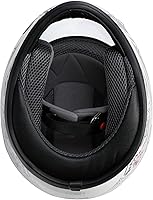 Vista 9 de TCT-MOTORPARTS - Casco para adultos DOT, modelo mariposa, con tapa abatible, de cara completa, para motocicleta, calle, motocross, cuatrimoto