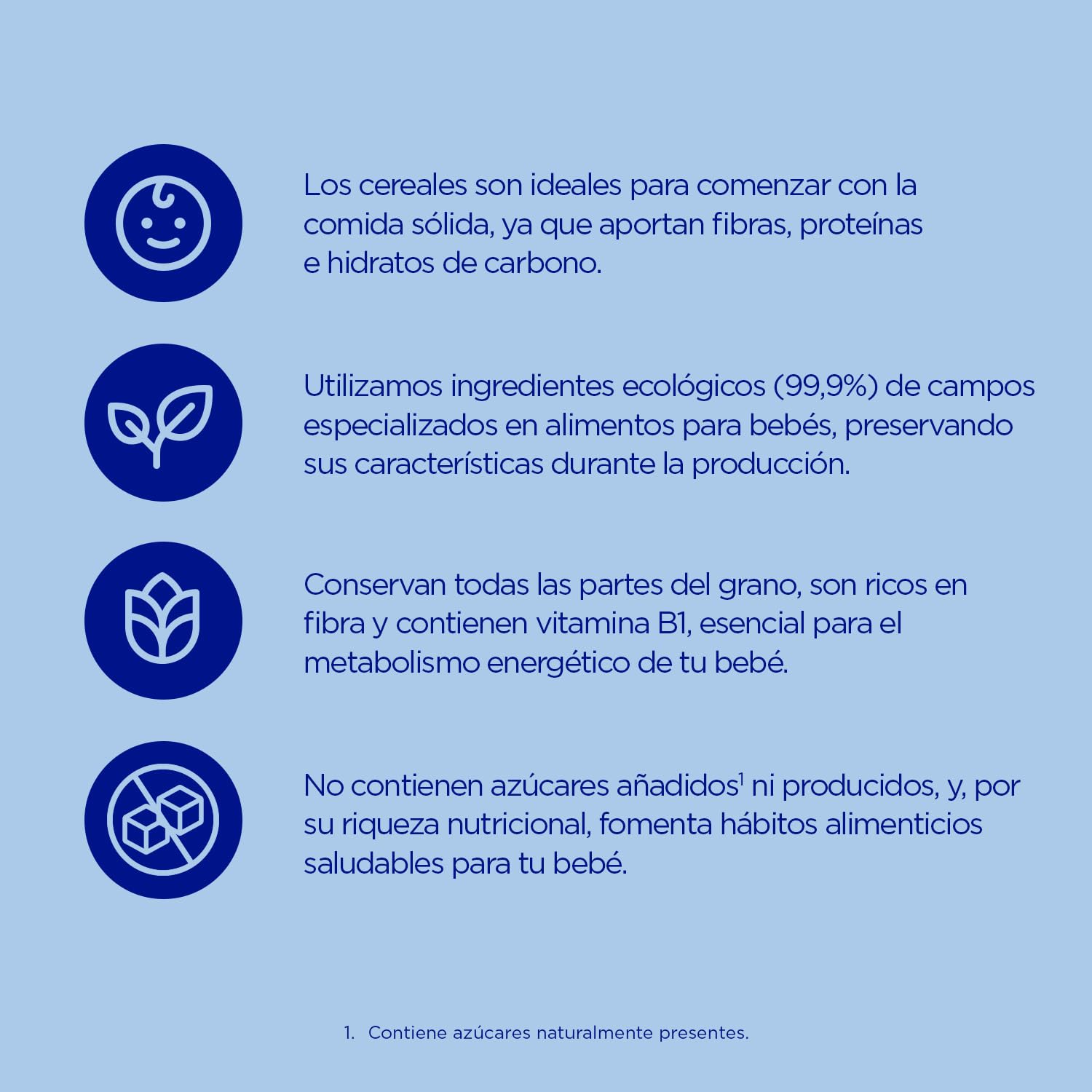 Almirón Cereales Infantiles Ecológicos Multicereales, Pack 1,6 kg, 8 Unidades