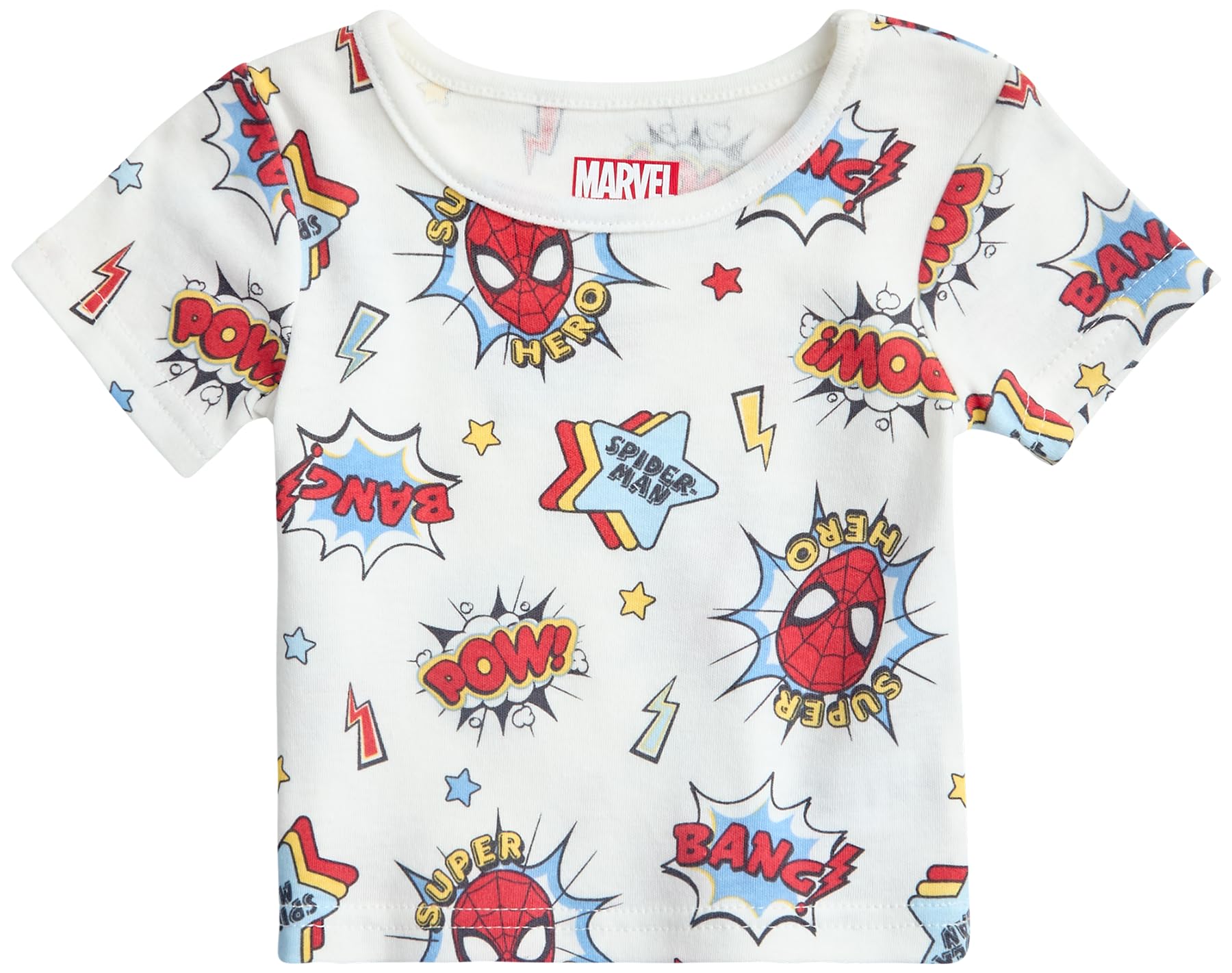 Disney Baby Jungen Mickey Mouse Strampler - 2-teiliges Overall und T-Shirt Set (Neugeborene/Kleinkind)