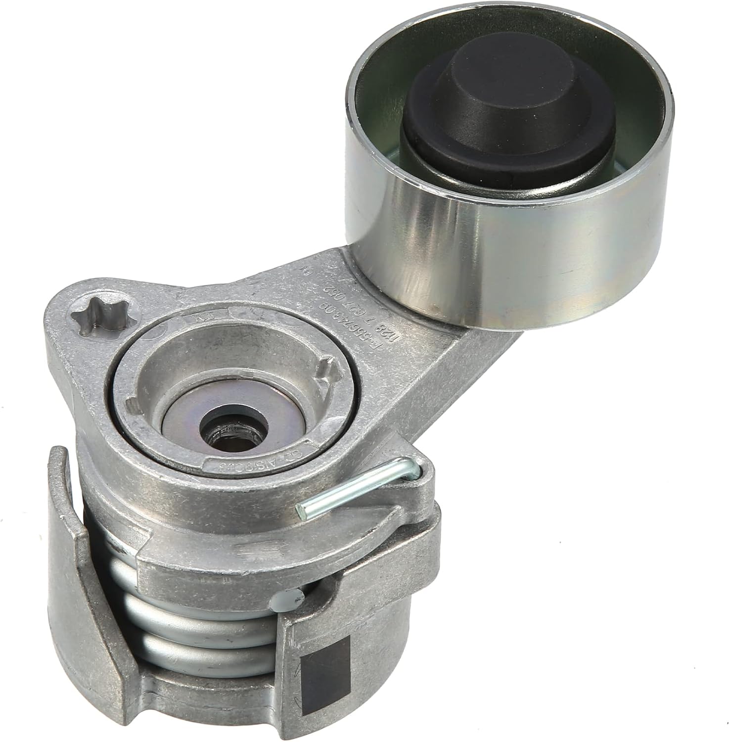 X AUTOHAUX Drive Belt Tensioner Assembly with Pulley for BMW 740i 740Li F01 F02 X6 E71N54 3.0L Replace No.11287627052/11284600341/11287586900