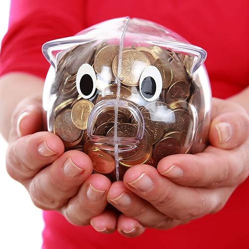 Miniatura 6 de Novedades educativas para niños cochinitos de banco claros de Windy City