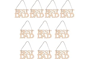 DIY Best Dad Wooden Crafts, Perfect for Kids' Father's Day Creations