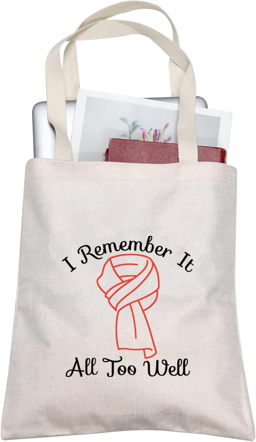 TOBGB Album Tote Bag Lyrics Gift Music Lover Gift Song Lyrics Gift Singer's Merchandise Remember The Scarf Gift