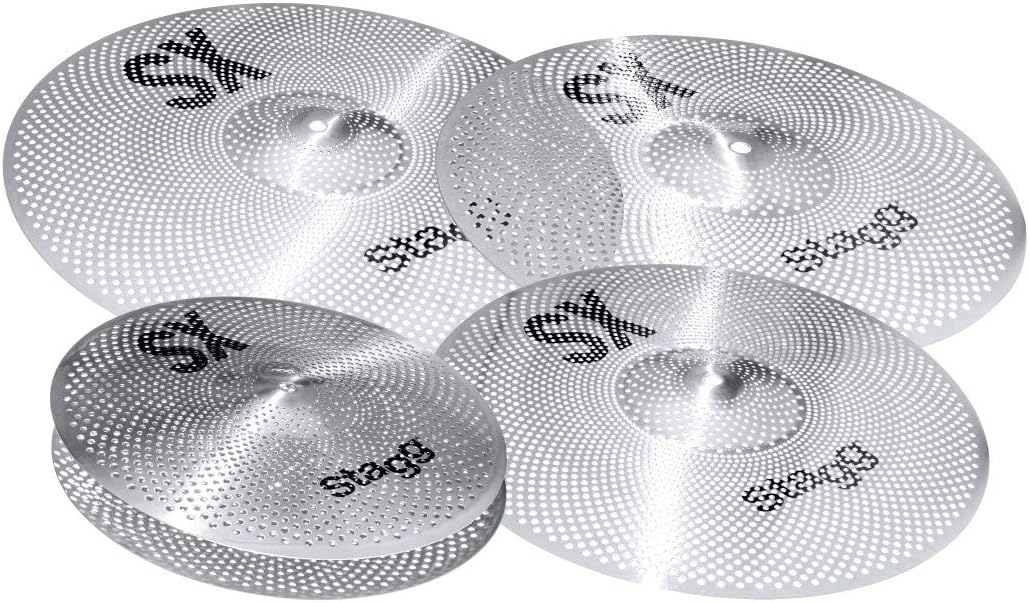Stagg SXM SET Silent Practice Cymbal set