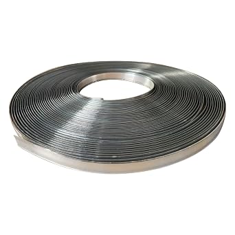 US Stock Arrow Trim Cap for Channel Letter, 26mm 1" x 45m 148ft Gold/Silver Arrow Trim Cap for Channel Letter Silver