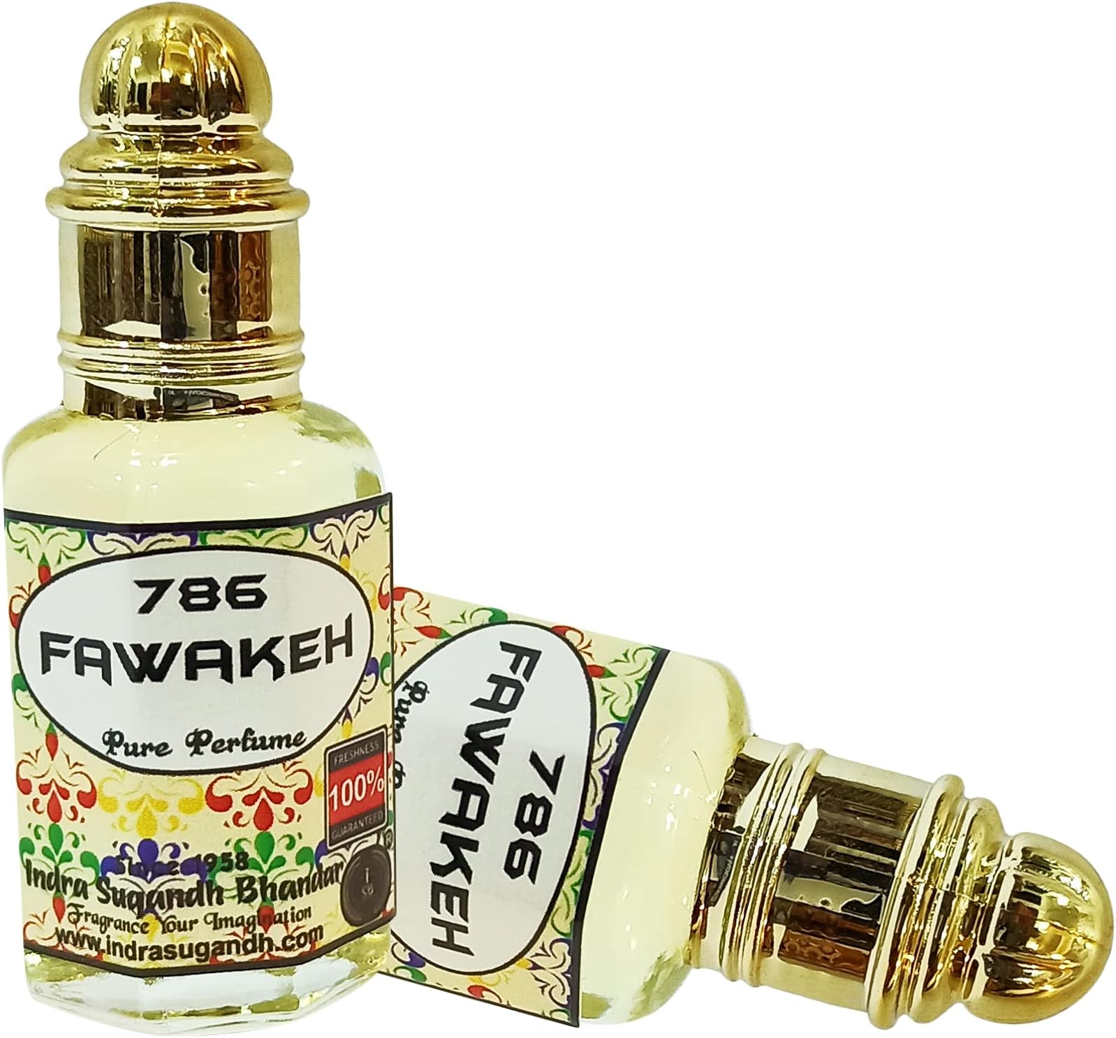Attar For Men|Women Fawakeh 786 Pure Arabic Perfume 24 Hours Long Lasting Fragrance 12ml Rollon Pack