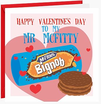 Funny Valentines Day Card for Boyfriend, Funny Valentine's Day Card for Husband - Valentine's Day Card for Him - Valentine's Day Cards for Fiance - Big Knob Biscuit