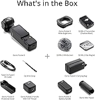 Vista 8 de DJI Osmo Pocket 3 Combo Creador, Cámaras para Vlogging, Cámara de Vlog 4K/120fps, Estabilización de 3 Ejes, Seguimiento de Cara/Objeto, Micrófono