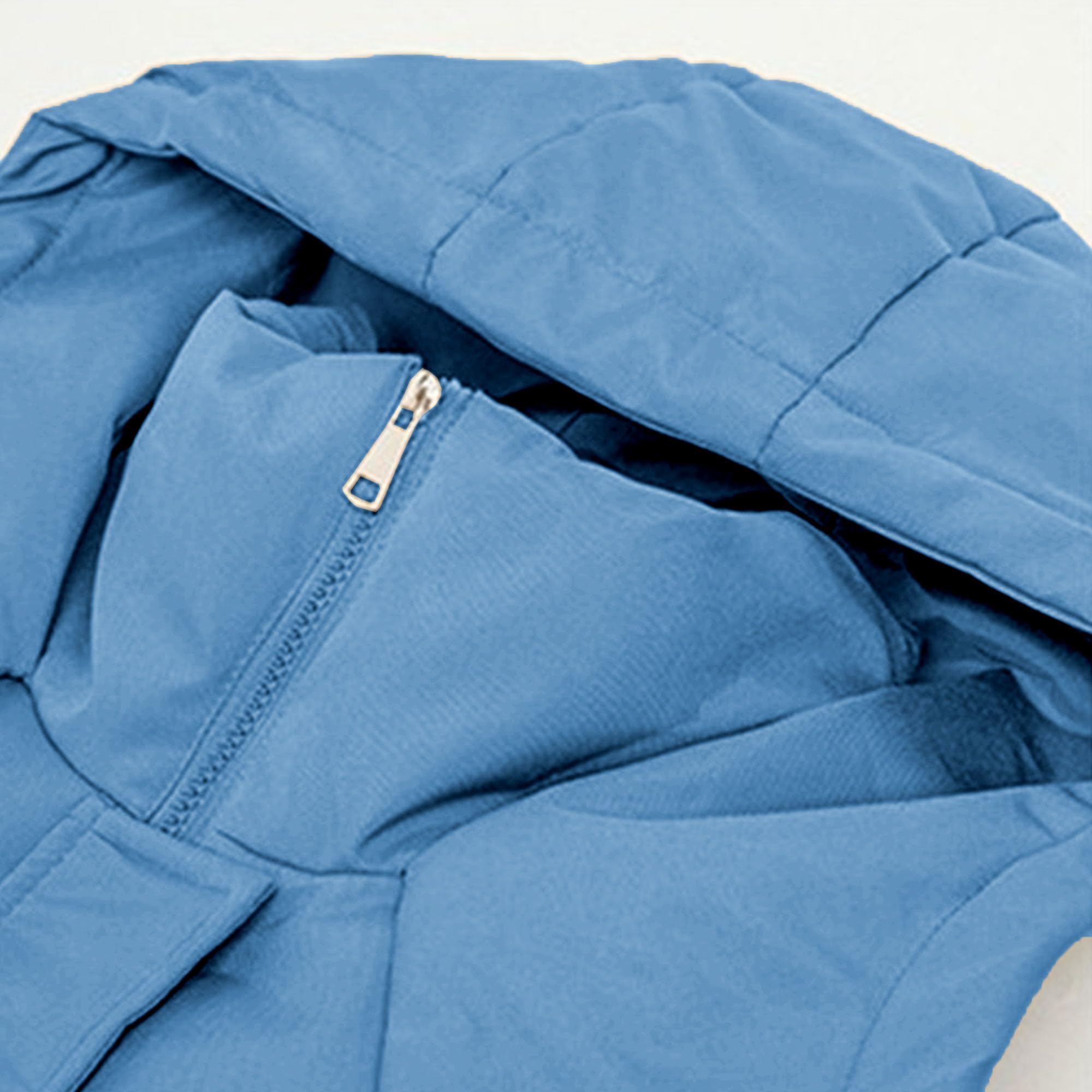Cappotto invernale da donna lungo con cappuccio lungo al ginocchio parka