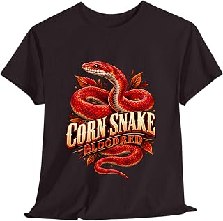 Bloodred corn snake illustrated T-shirt