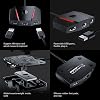 Tangxi VX2 AIMBOX Game Console Mouse and Keyboard Converter MNK Converter with 3.5mm Sound Jack App Control RGB Light Effects for X Box Series X/S for