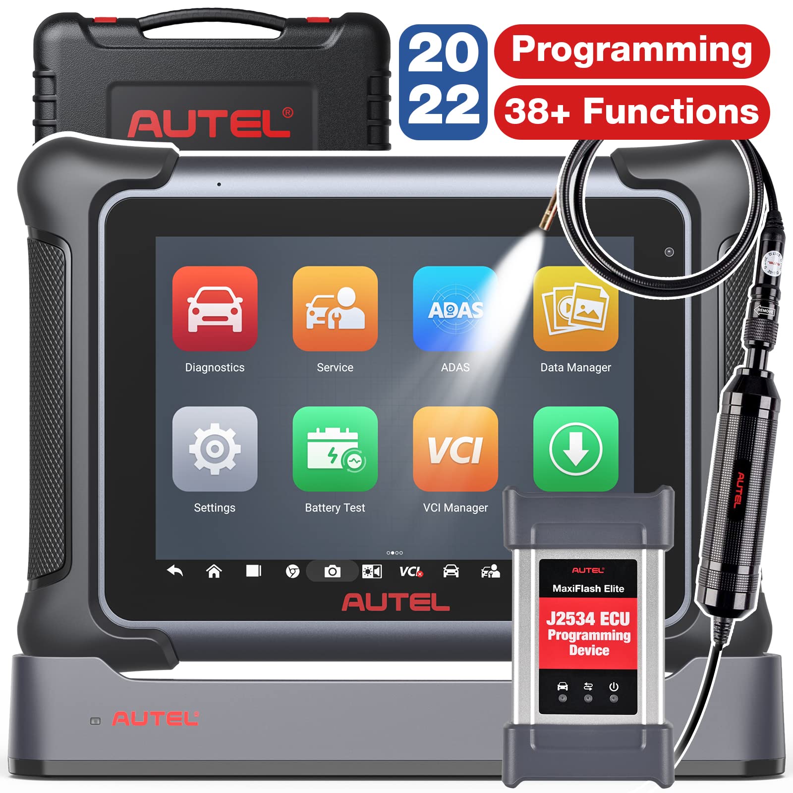 Autel MaxiSys Elite II Auto Scanner, 2022 Updated of Elite/MS908S PRO, Intelligent Diagnosis as Maxi