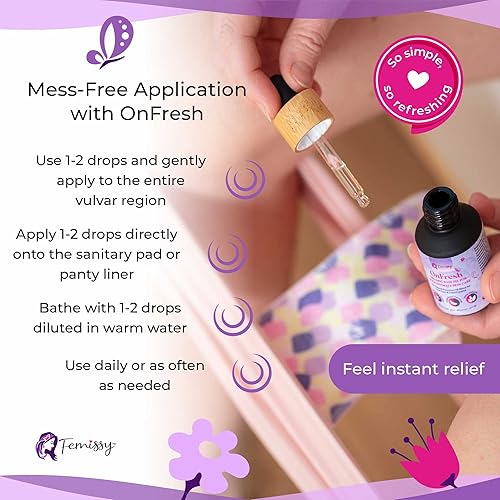 Miniatura 8 de Aceite natural femenino de Yoni para mujeres, equilibrio del pH y humedad; hidratante vaginal a base de hierbas para sequedad y piel sensible