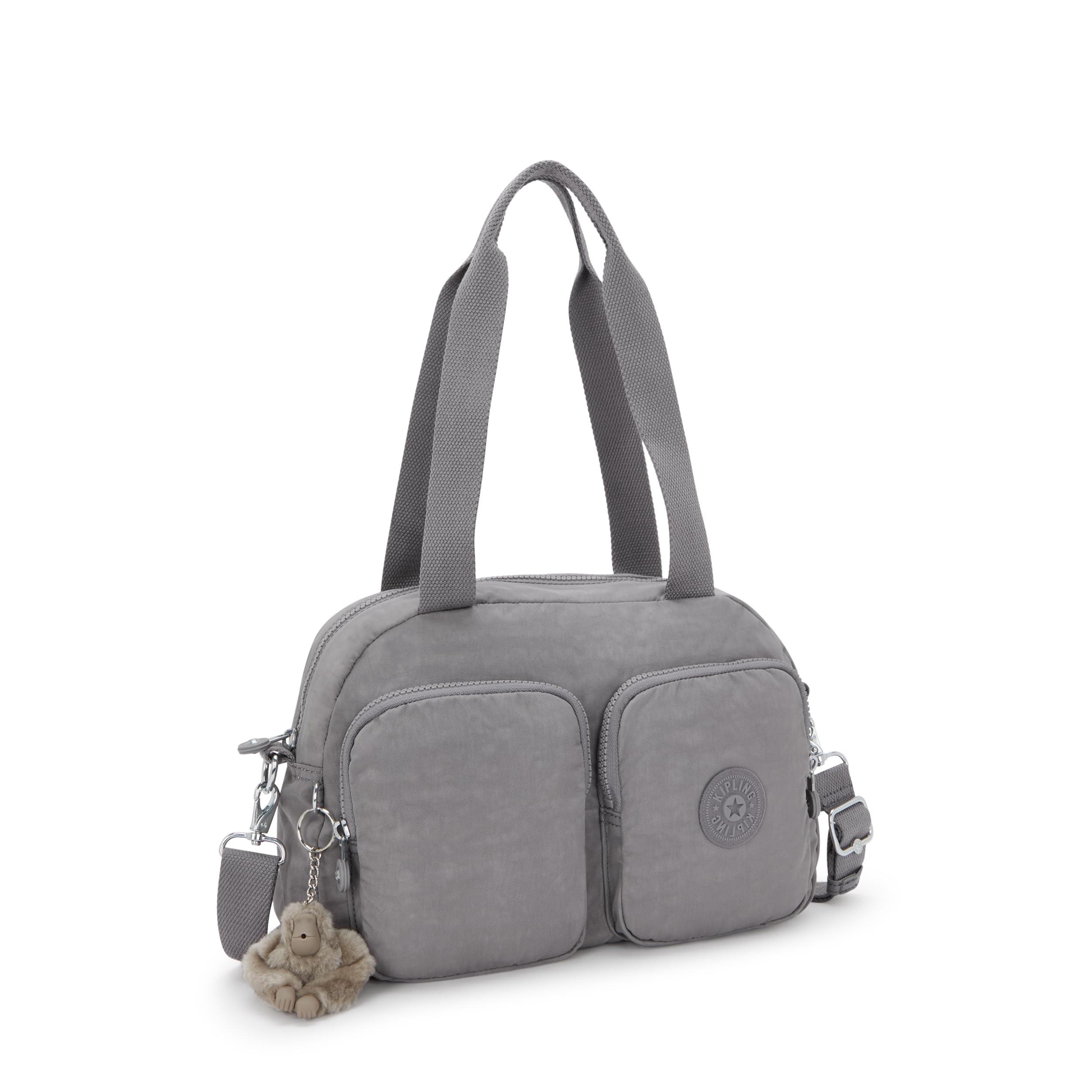 Kipling COOL DEFEA Średni Torebka na Ramię, Inviting Grey Szary