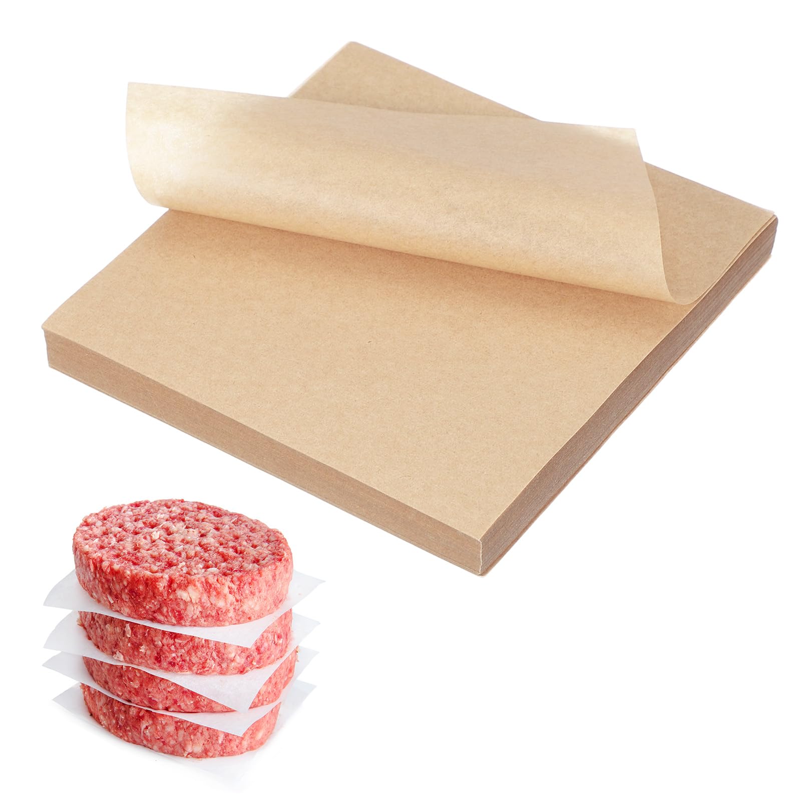 Papier sulfurisé anti-adhésif uxcell 12 cm pour cuisson propre sans matières grasses