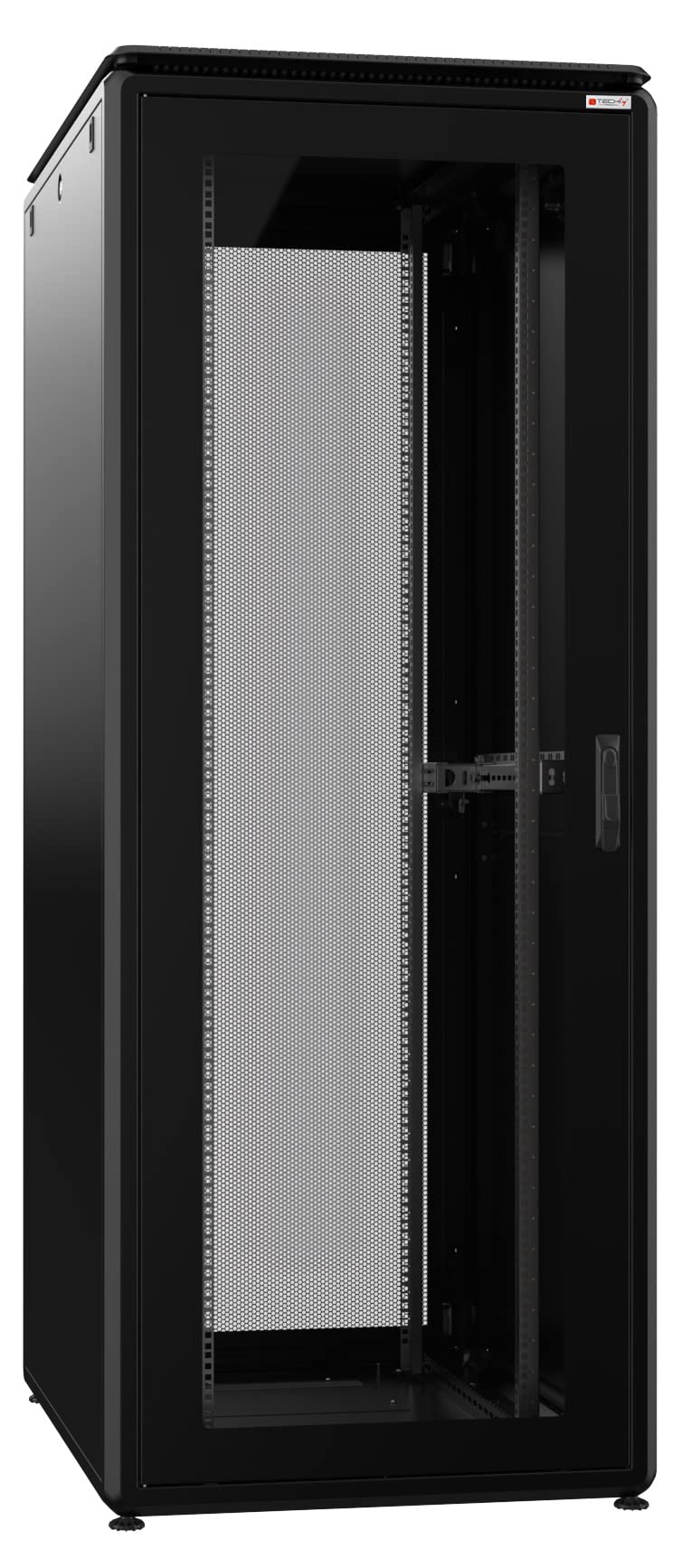 Techly Professional 365023 Armadio Server Rack 19" 800x1000 26 unità Nero Serie Evolution Nero