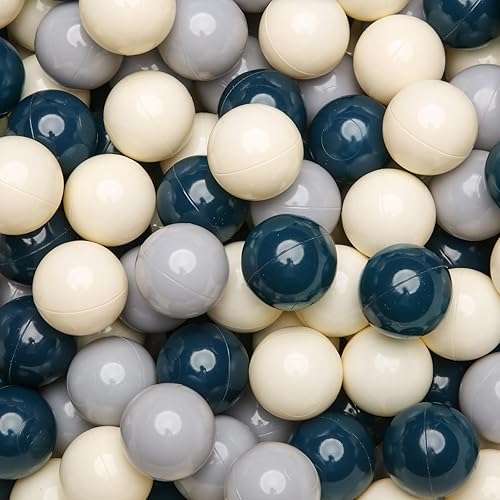 Miniatura 26 de GOGOSO Pelotas de Piscina de Pelotas para Niños Pequeños, Pelotas de Juego de Plástico para Bebés, Pelotas Suaves de Colores Pastel para Niños No