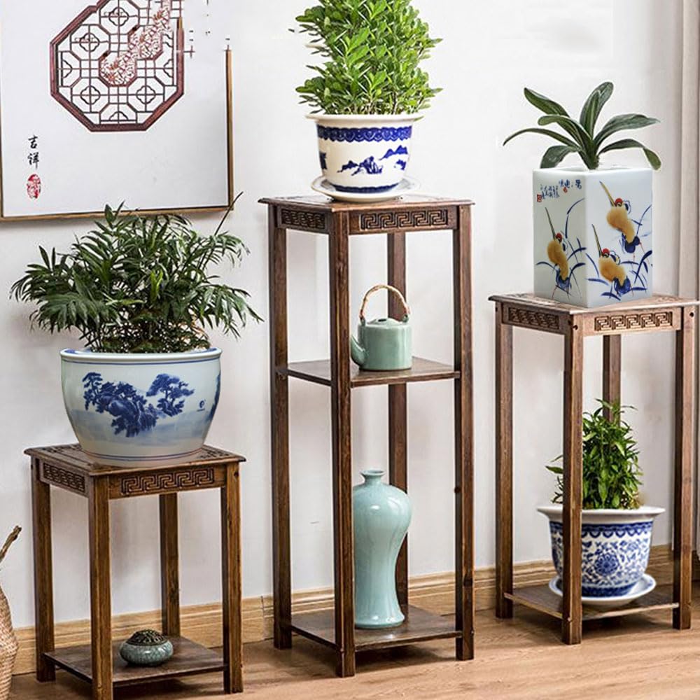 Jingdezhen ceramiczna doniczka niebiesko-biała porcelanowa doniczka chińska doniczka bonsai bohema dekoracyjna doniczka stołowa centralny element stołu do biura domowego, A