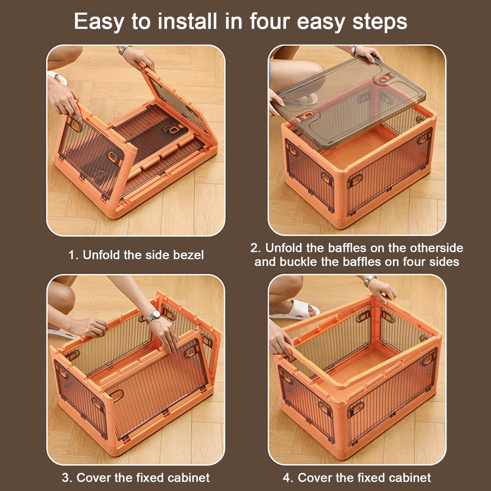 Kallax Contenitori SOCOHOME Scatola Portaoggetti A Forma Di Cubo