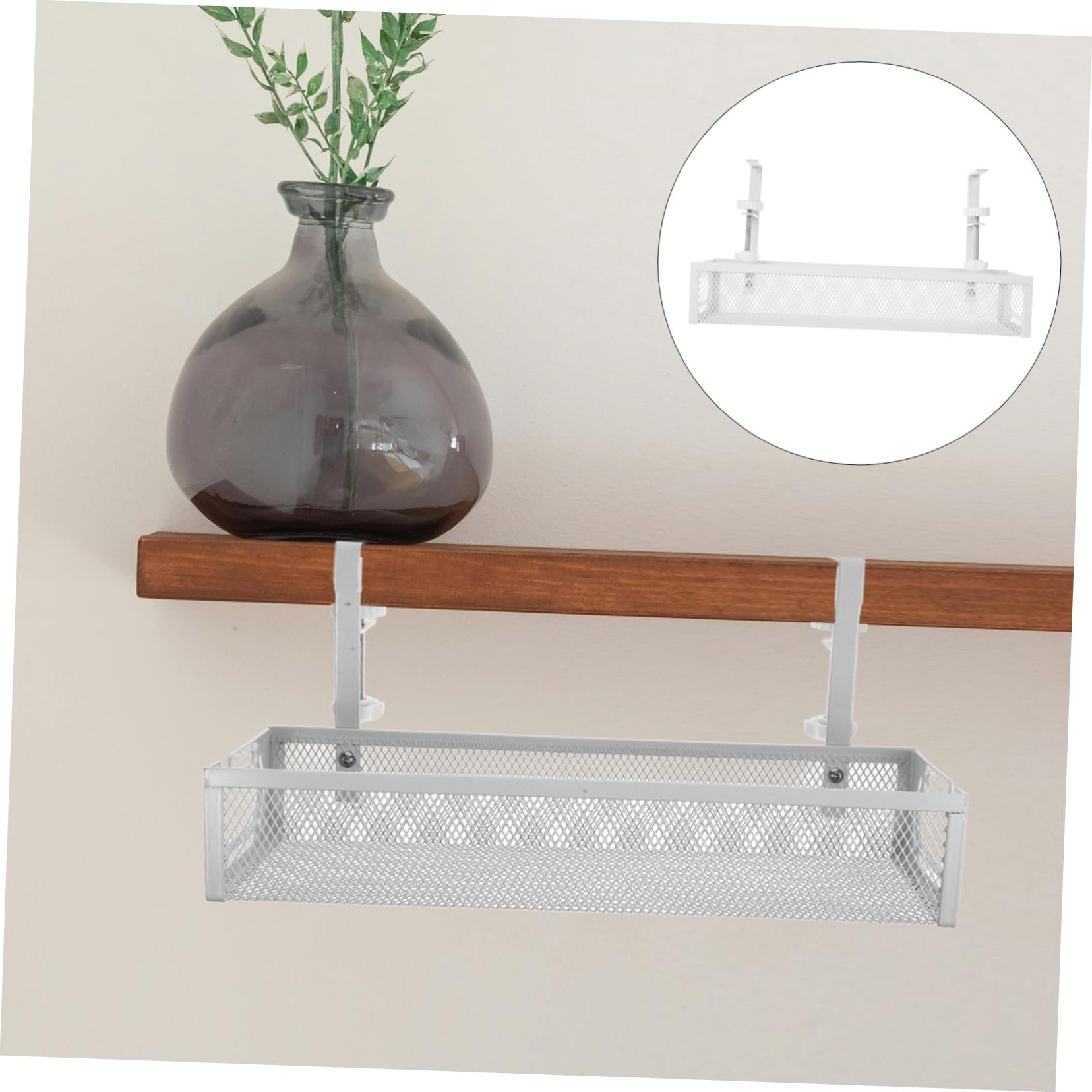Organizzatore Cavi Sotto Scrivania Supporto Compatto Per Gestione Cavi Design Semplice e Pratico Facile Installazione Resistente e Leggero Per Casa e Ufficio