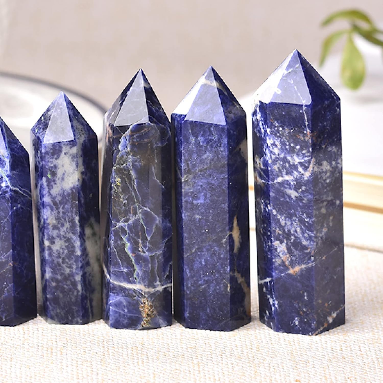 Sodalite ソーダライト プレート 天然石 パワーストーン 天然石 ソーダ