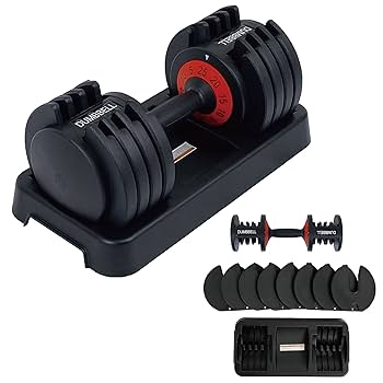 Amazon | TOP FILM ダンベル 可変式 アジャスタダンベル 5