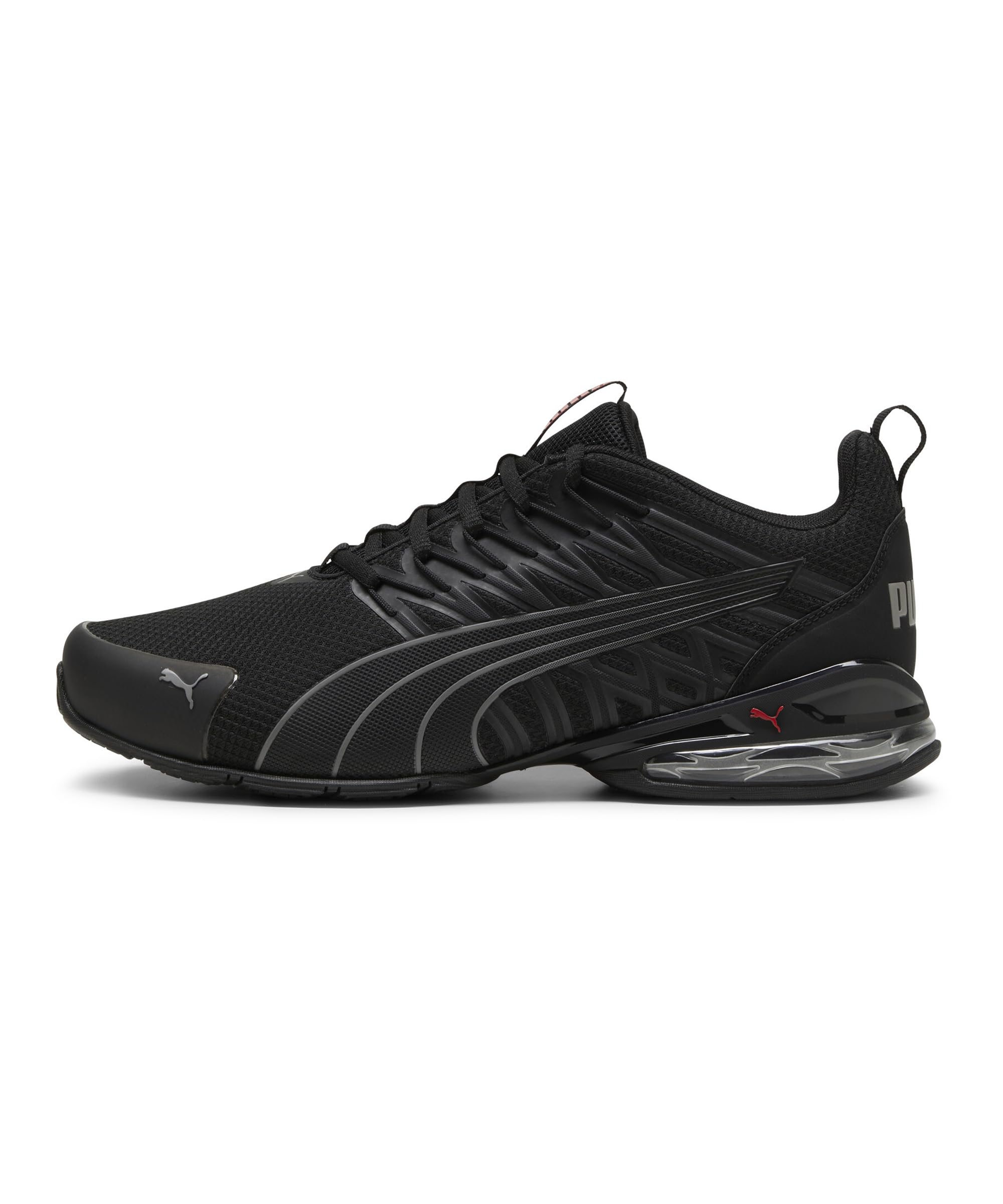 PUMA Voltaic Evo Cross Trainer pour Homme, Noir/Rouge pour Tous Les Temps