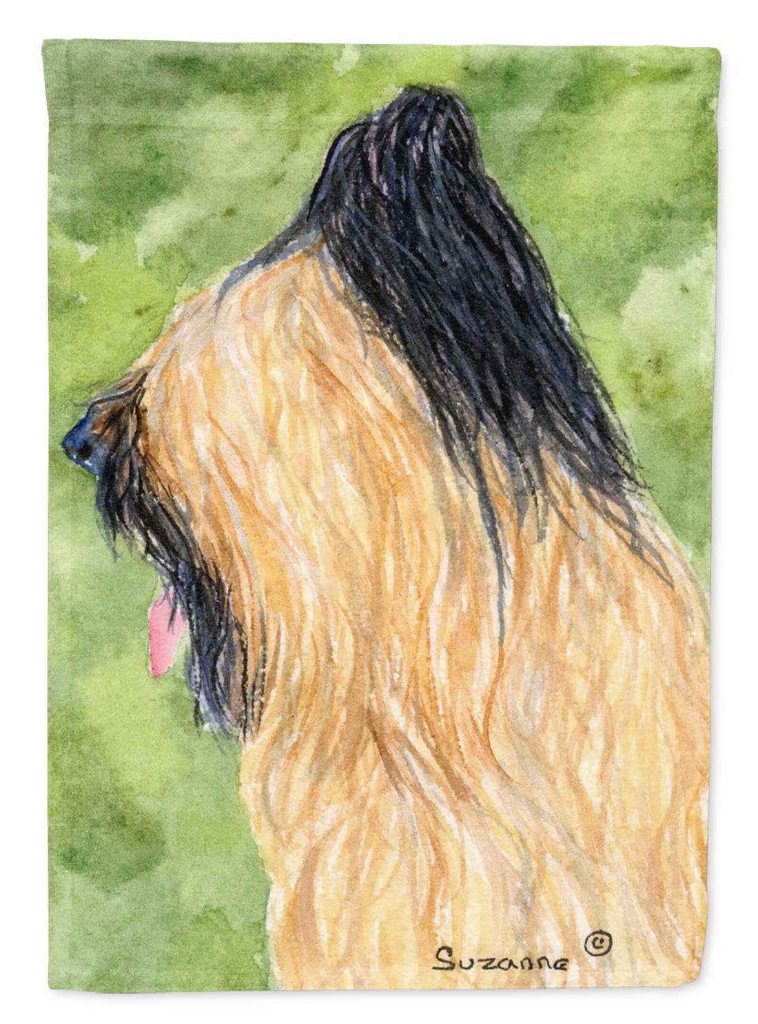 Briard flag garden size Caroline's Treasures petit drapeau décoratif multicolore