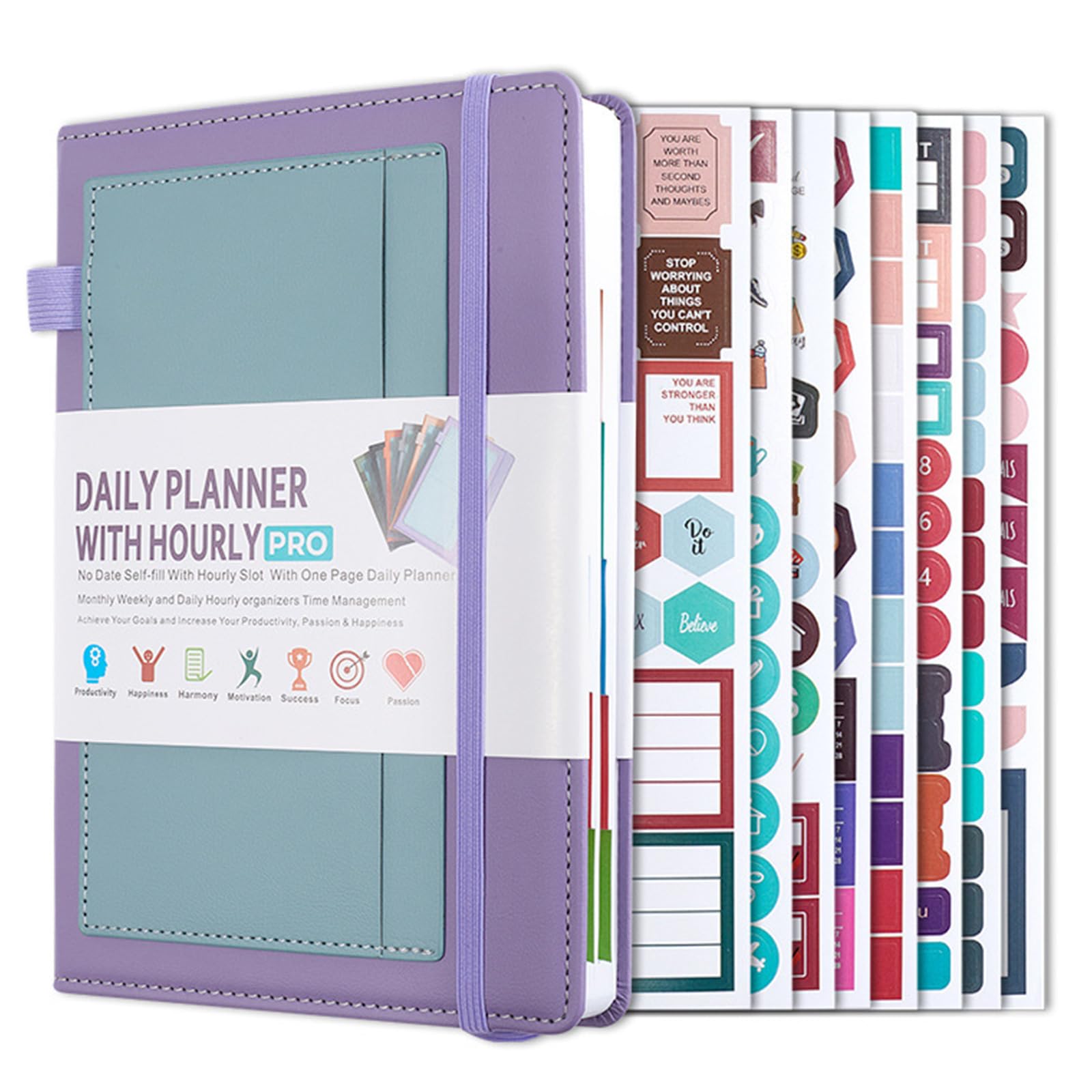 2025 Programma Libro Giornaliero Planner Diario Quaderni Planner mensile Selffilling Notebook Casa Ufficio Scuola Forniture