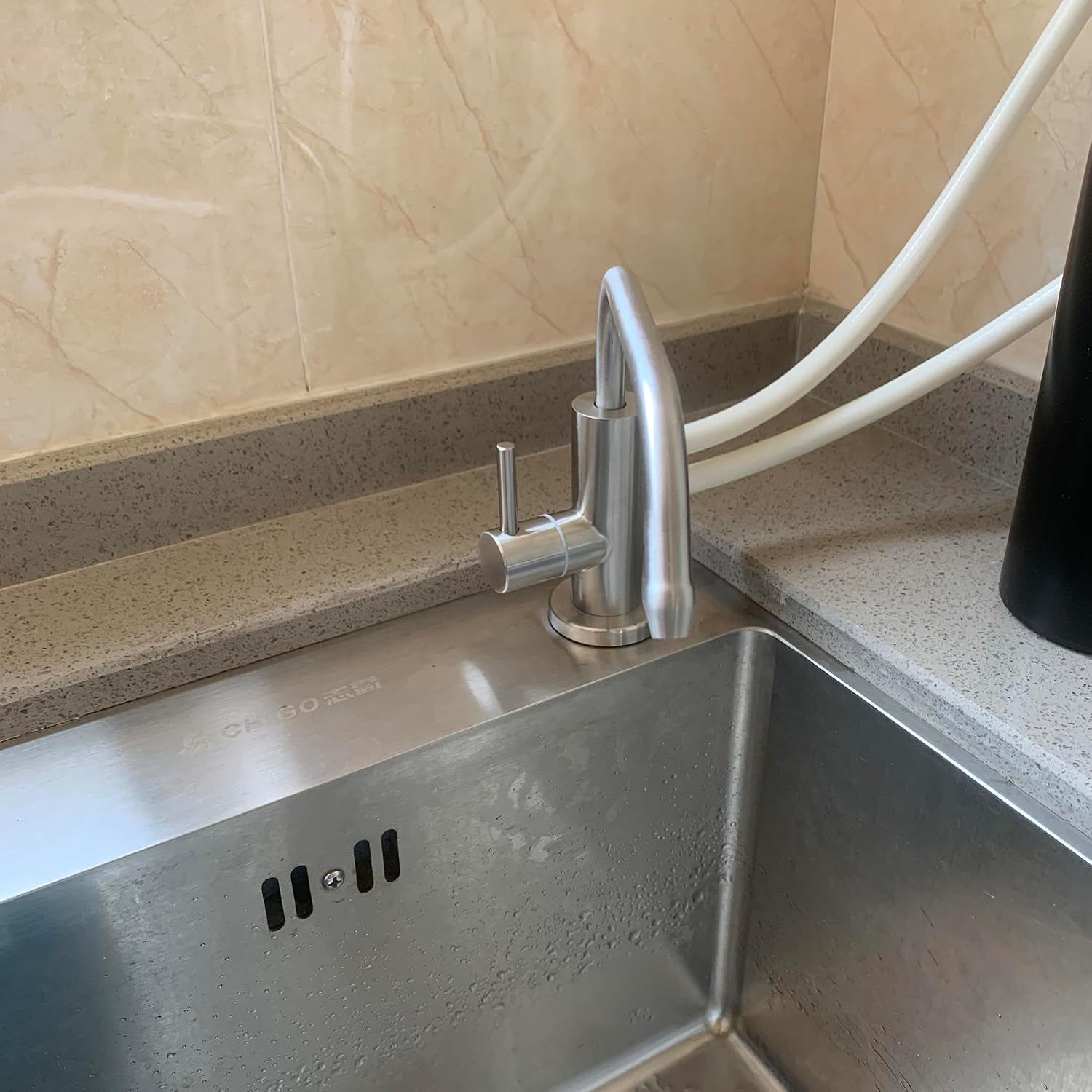 Alkaline Water Filtered Faucet, Ro Faucet Stainless Steel for Alkaline Water Filtration System Water Ionizer