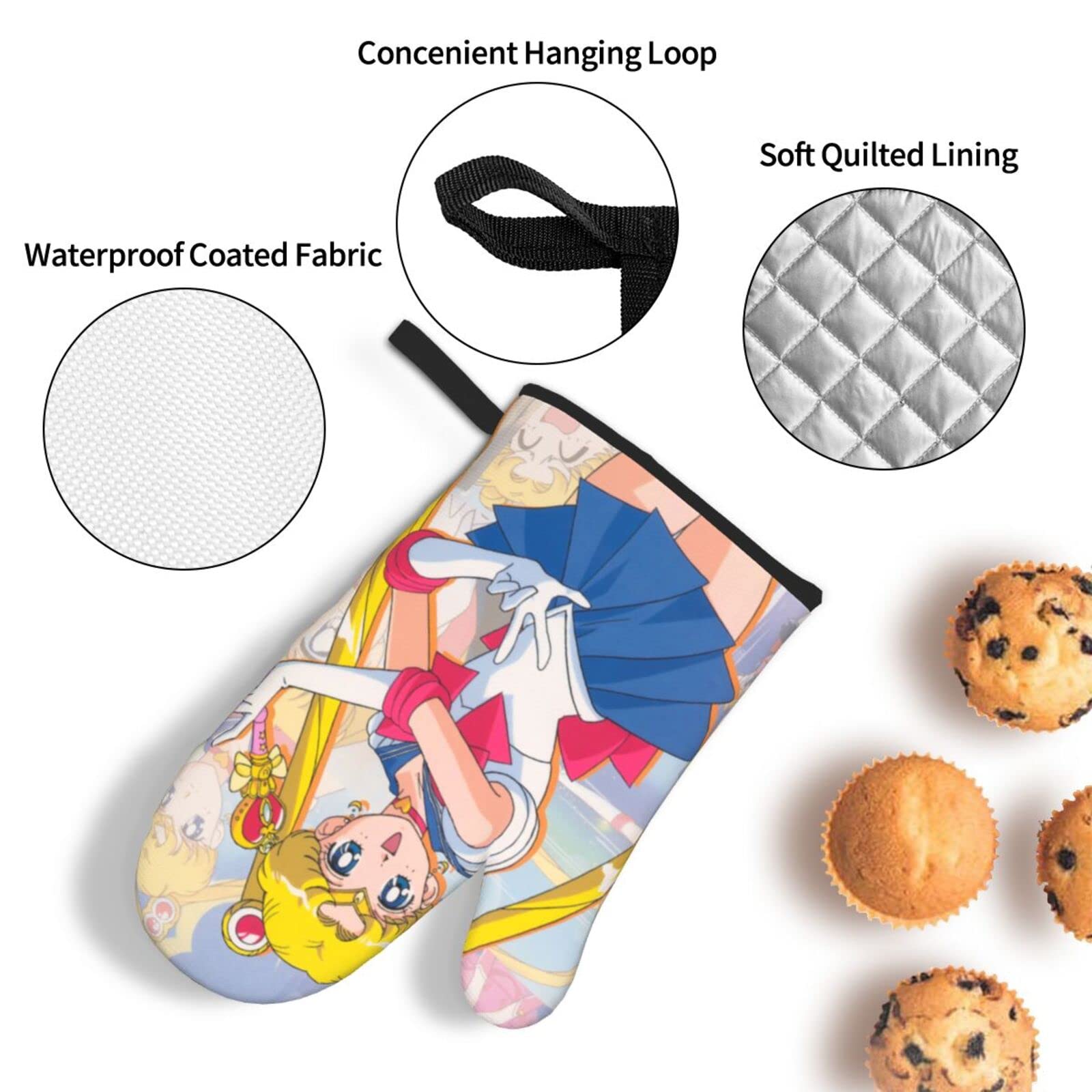 Amazon.co.jp: 美少女戦士セーラームーン 耐熱鍋つかみ オーブンミトン