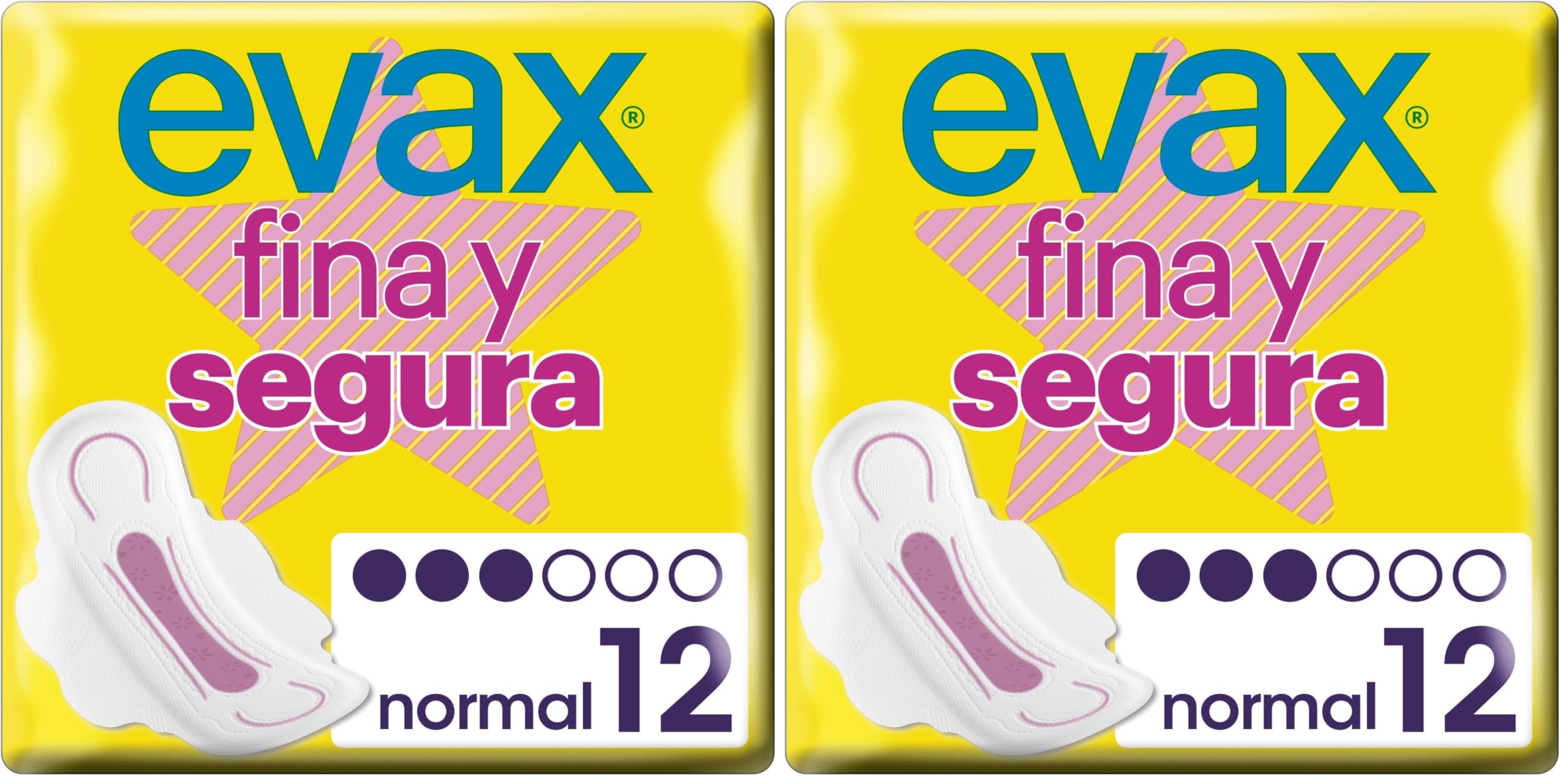 Evax Fina y Segura Compresas con Alas, Normal, 12 Unidades, Hasta 0% Olor — view 7