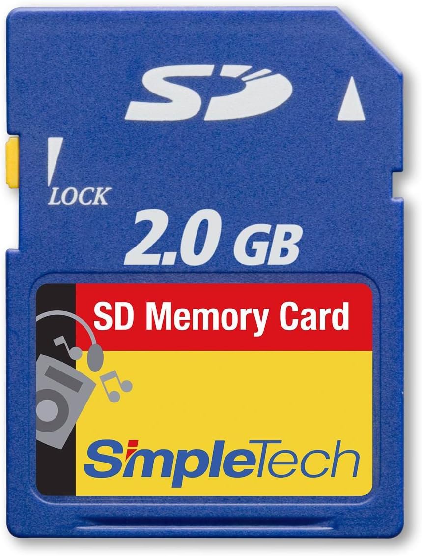 SimpleTech 2GB Secure Digital Card (STISD/2GB) Electronics