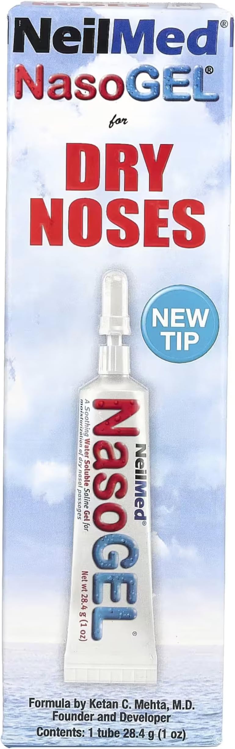 Neilmed Nasogel for Dry Noses 1 Oz (Pack of 3)