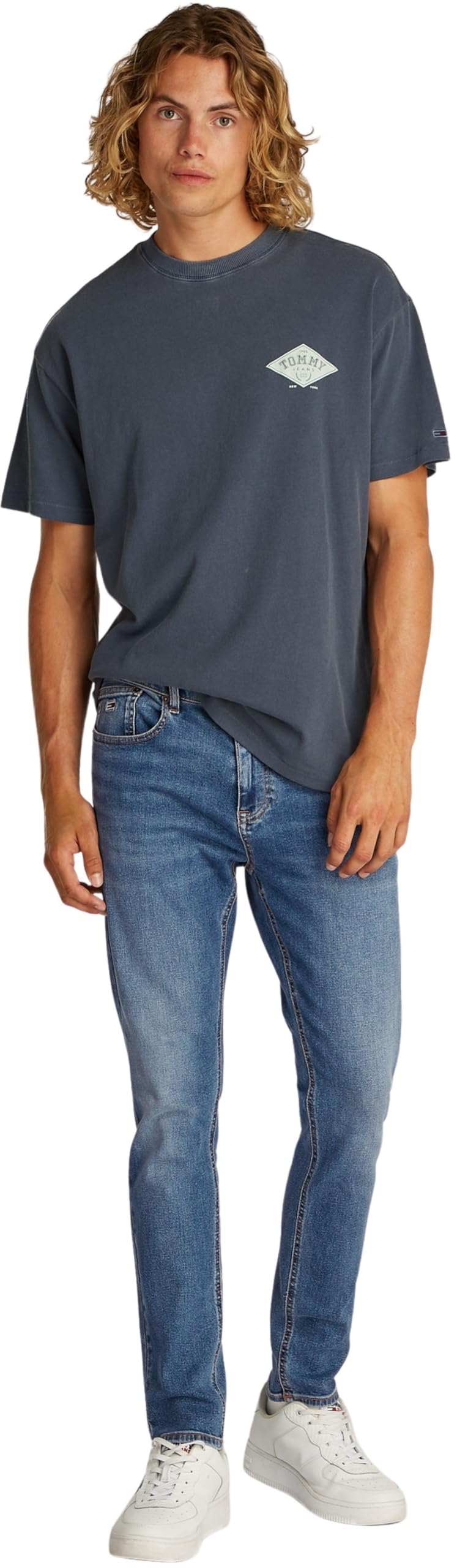 Tommy Jeans Uomo Jeans Austin Slim Tapered Fit