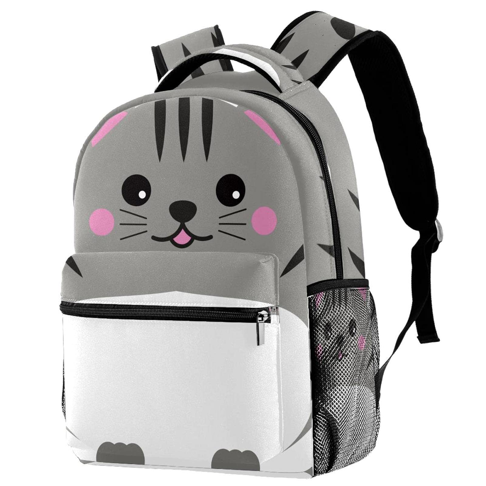 Sac à dos décontracté pour femme à motif perroquet multicolore
