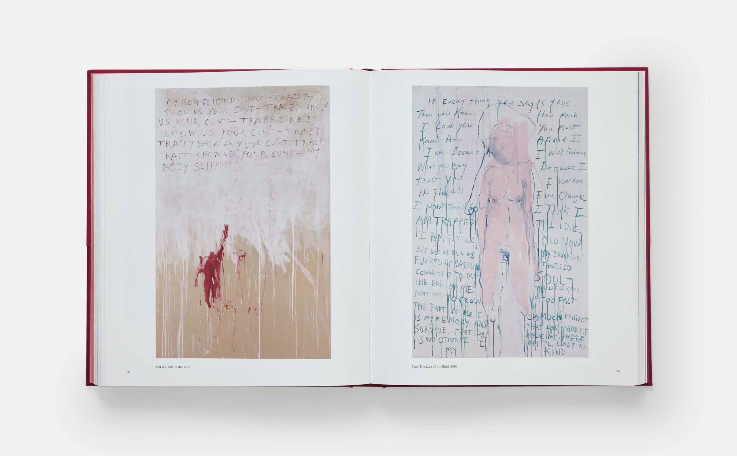Tracey Emin paintings