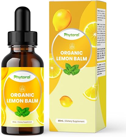 Lemon balm extract for mood support - organic lemon bal…