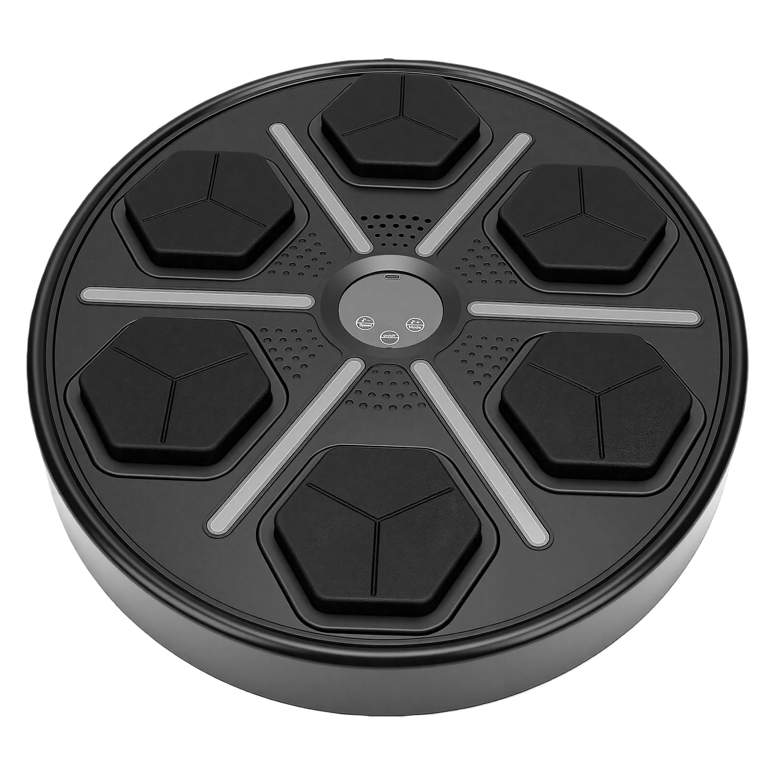 Máquina de Boxeo Musical Interactiva para Adultos Montada en la Pared con Lista de Reproducción BT Sync para Entrenamiento Respuesta Rápida Juegos Fiesta en Gimn