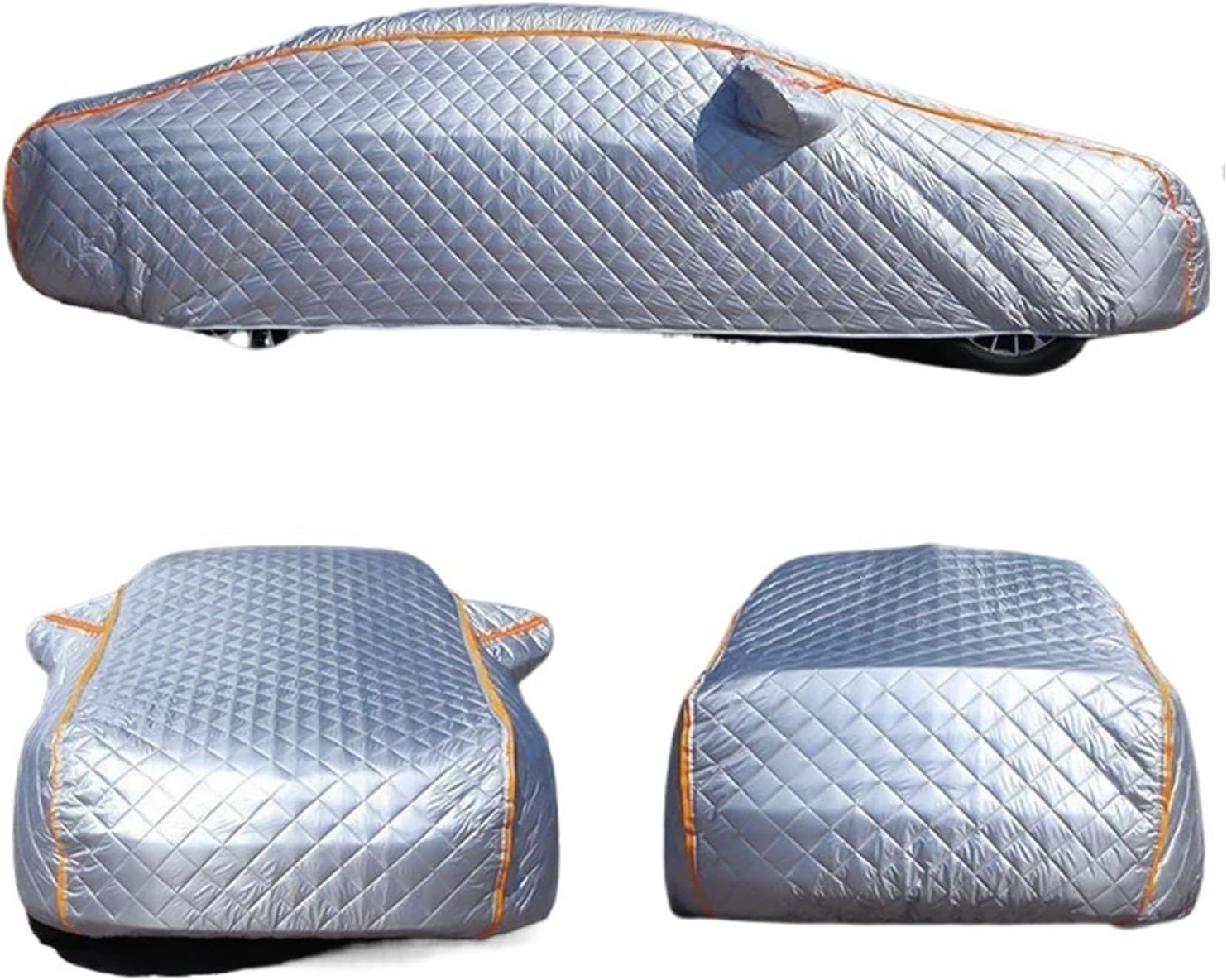Car Covers Winter Windshield Cover Snow Hail Proof Protect Outdoor Awning Auto Front Windscreen Frost Prevention Outer(Silver,YM)