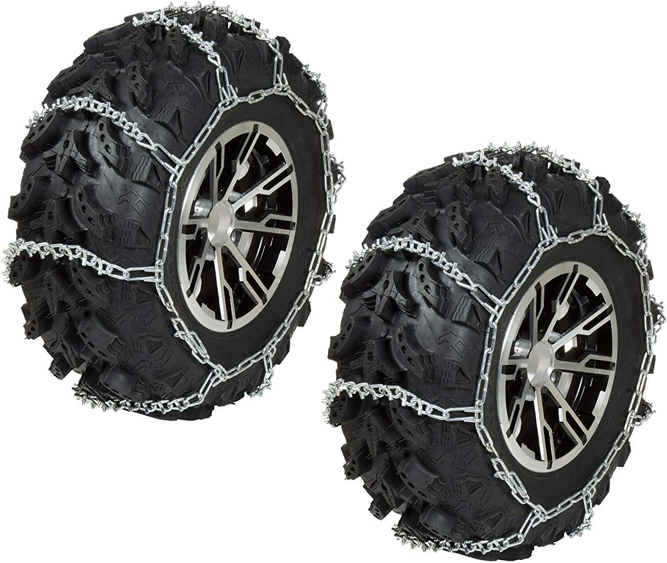Raider 53 Inch 10 Inch TC1 53" Length x 10" Width ATV Tire Chain Set (ATV-TC1)