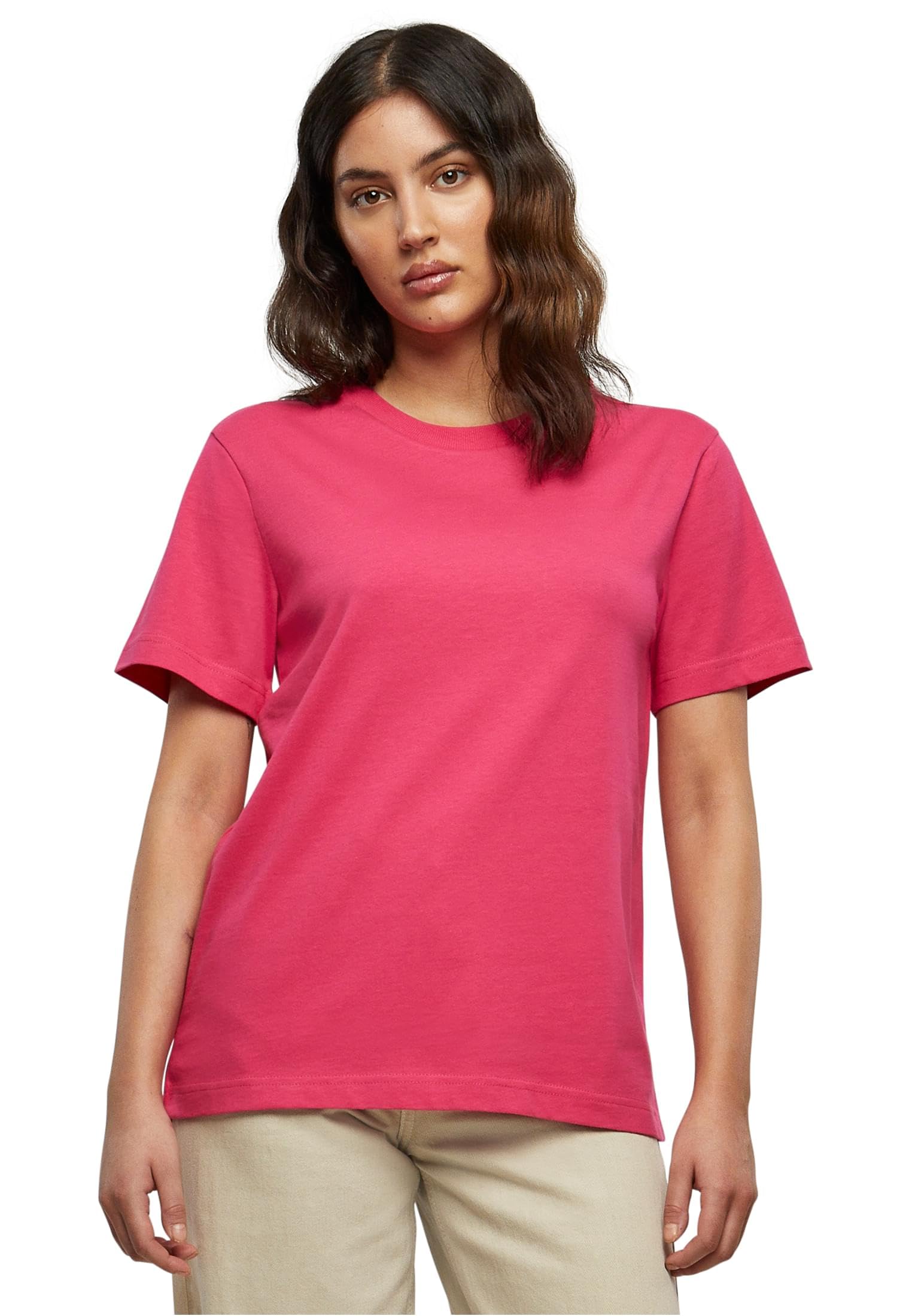 Build Your Brand Women's Rose Oversized T-Shirt