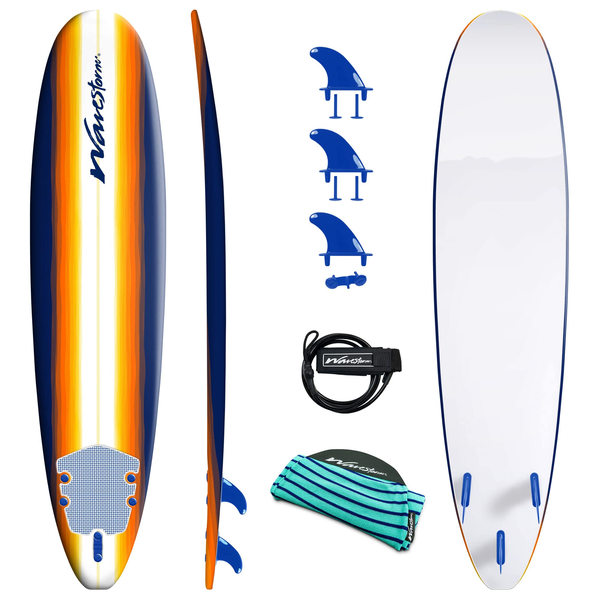 Amazon.co.jp: WAVESTORM サーフボード 8フィート/244CM
