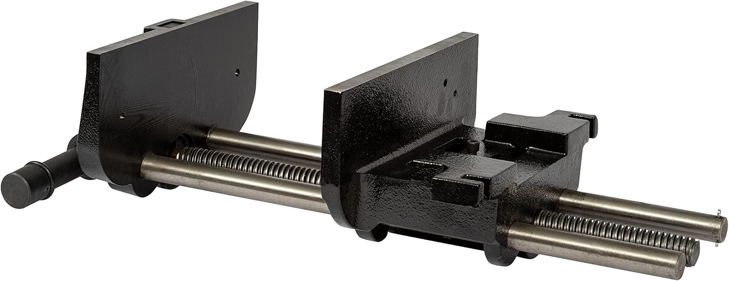 🛒 Crazy Deals Pony Jorgensen 4x10 In RapidWoodVise, Black